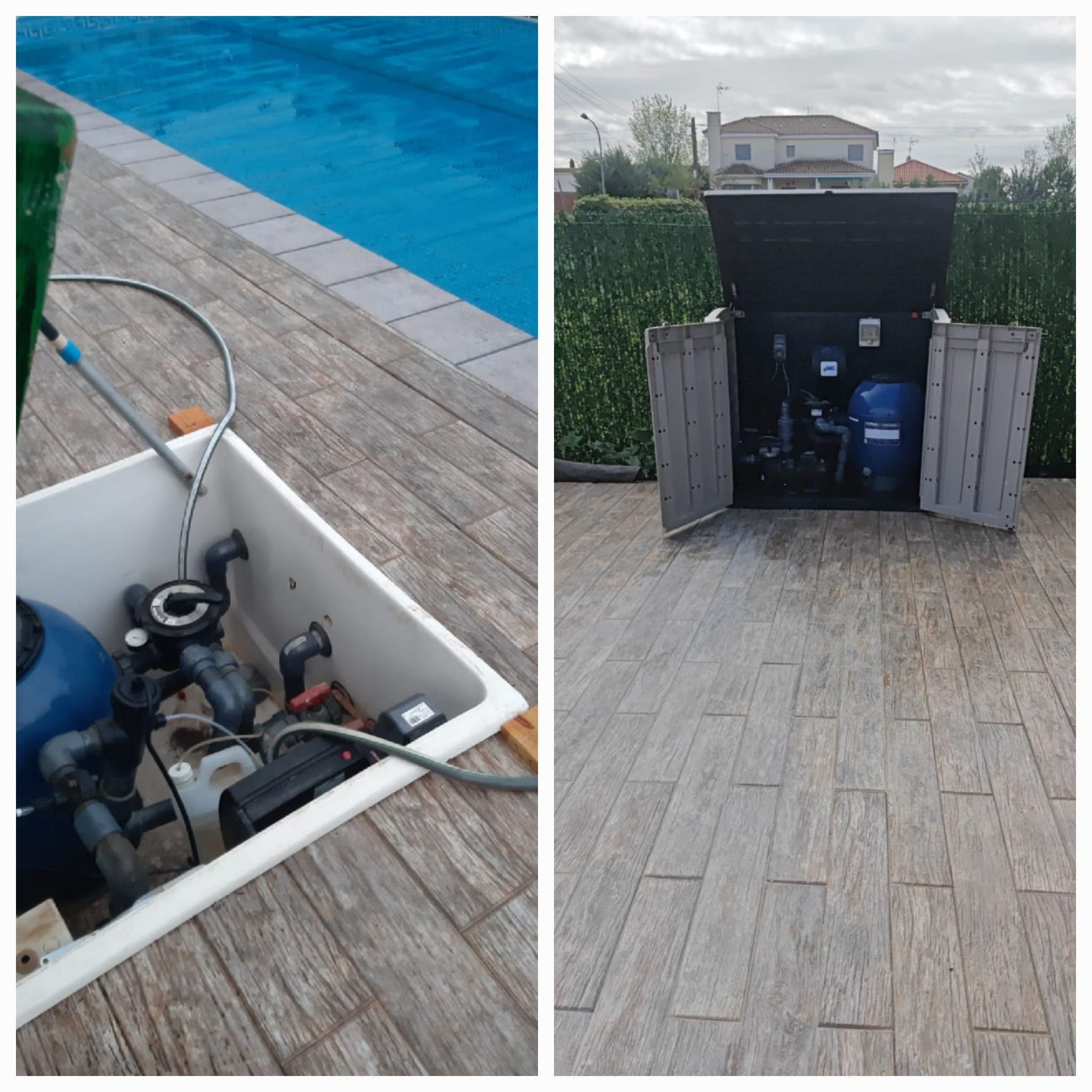 Reparación de filtros de bombas de piscina en Madrid sur y Toledo